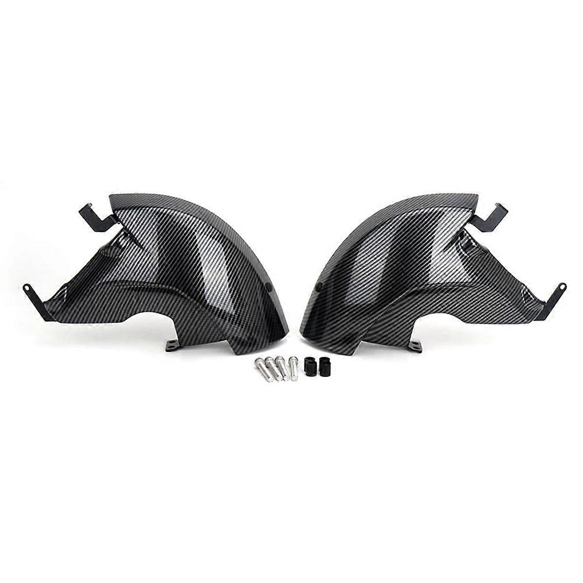 Motorcycle Air Ducts Brake Cooling Mounting Kit For 
