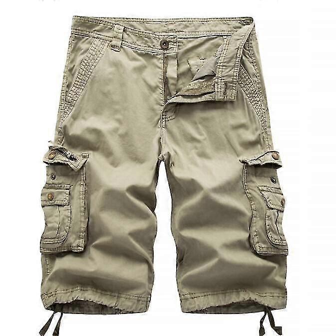 Men's Work Shorts Casual Loose-fitting 5-point Pants