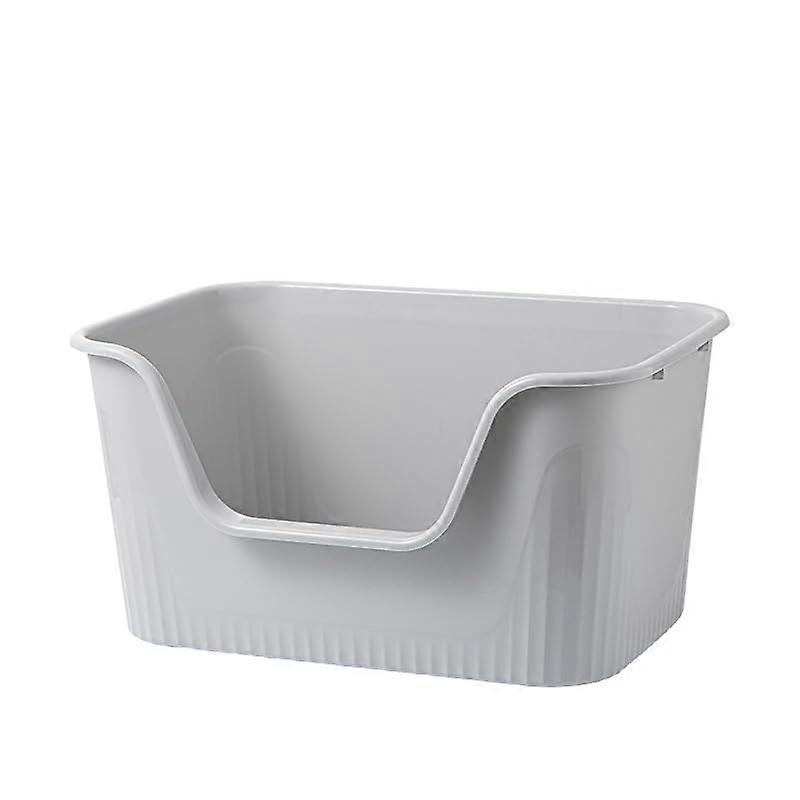 Extra Large Litter Box Anti-Splashing Tool-Free Assembly for Multi Kitty Cat Jumbo Size 25.27' L x 17.83' W x 13.11' H