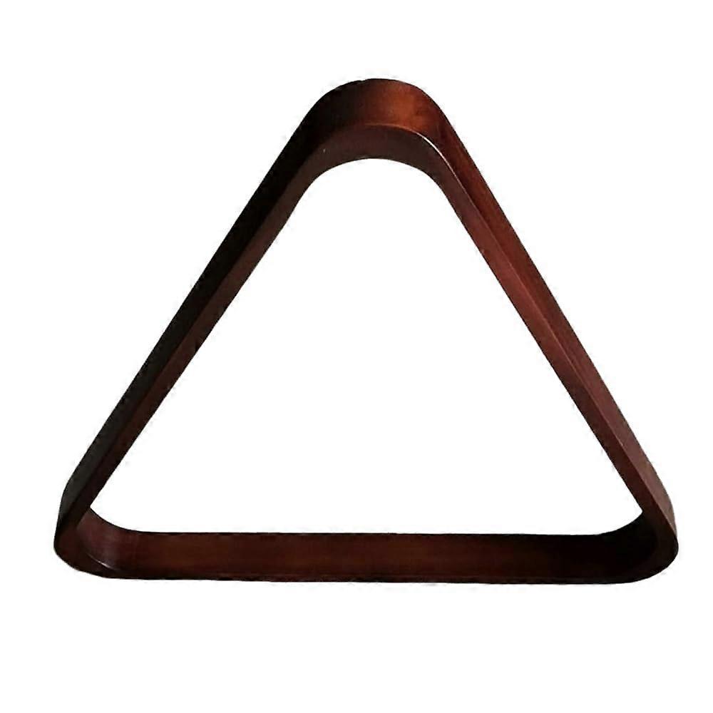 Wooden 8 Ball Rack, 2-1/4' Ball Rack Pool Rack Ball Billiard Pool Triangle Rack Sports for Home Sports Club Fitness Pub