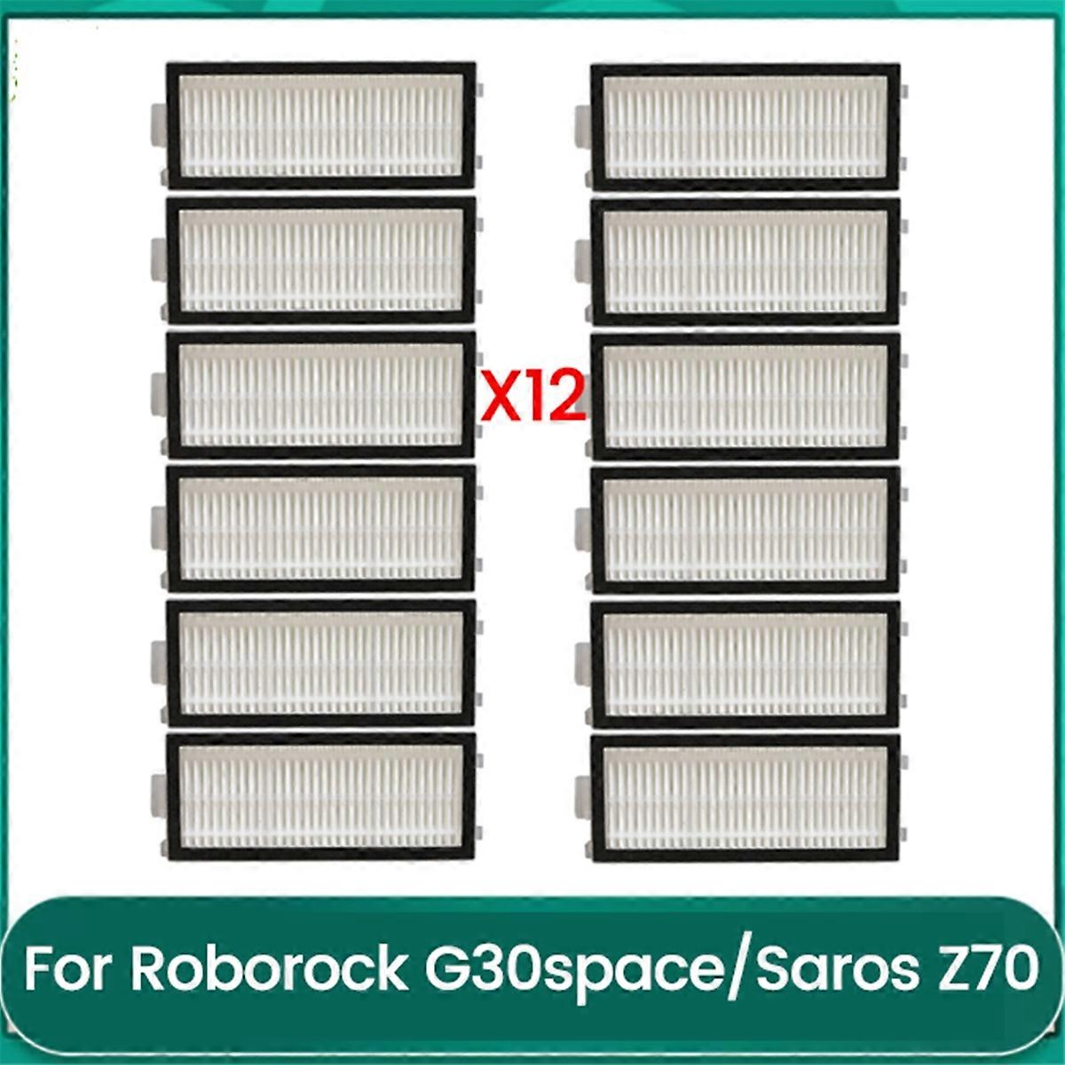 HEPA Filters for Roborock Saros Z70 / G30space Vacuum Cleaner Parts Replacement Washable Filter