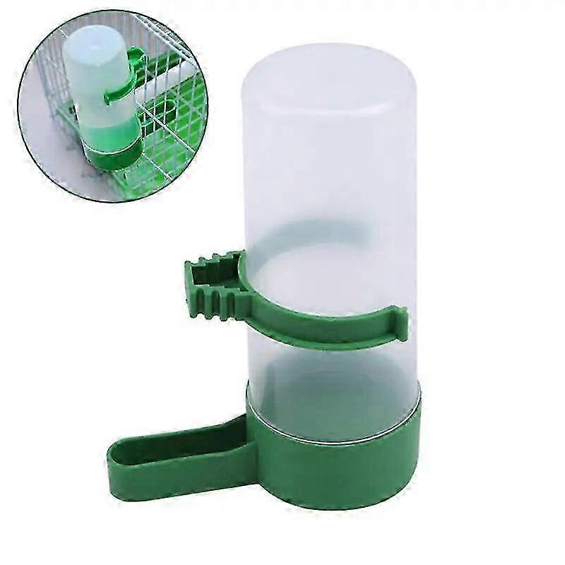 Automatic Bird Feeders with Parrot and Pigeon Cage Pet Aviary Hanging Stand and Drinker Container