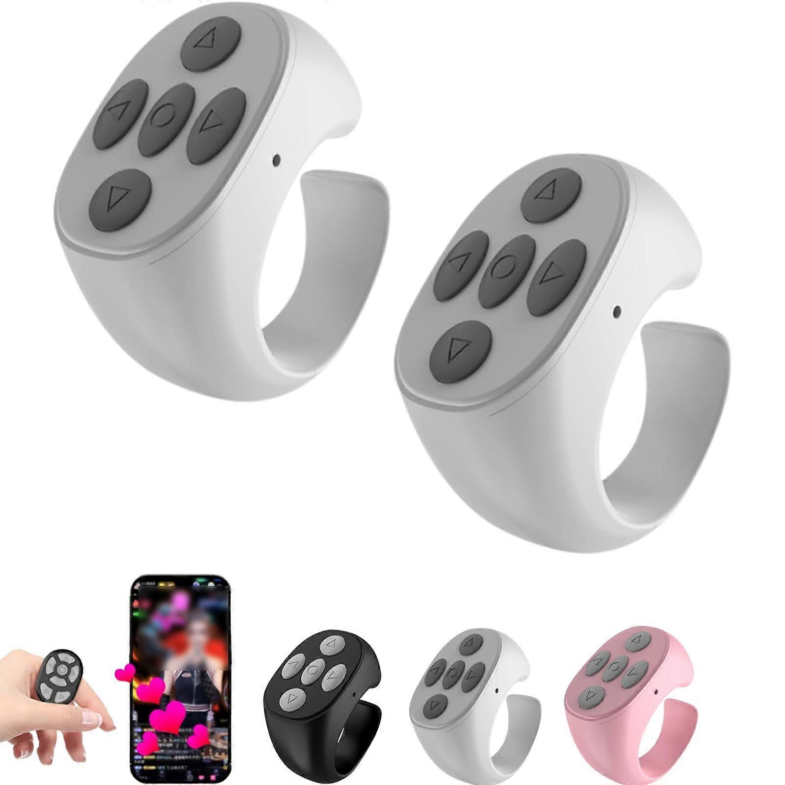 Fingertip Wireless Bluetooth, Wireless Remote Ring Scroller