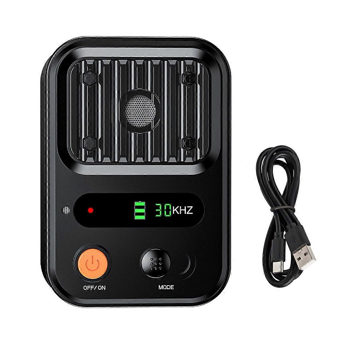 Ultrasonic Dog Bark Deterrent - PU87 - Black