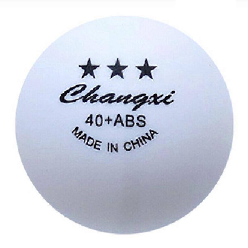 Table Tennis Ball 50/100 PCS Bulk ABS   Ball 3-Star 40+ Standard Size Training Ball for Game Matches
