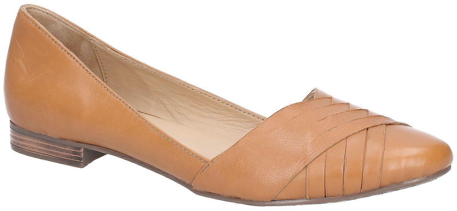 Hush Puppies Tan Marley Ballerina Slip On Shoe