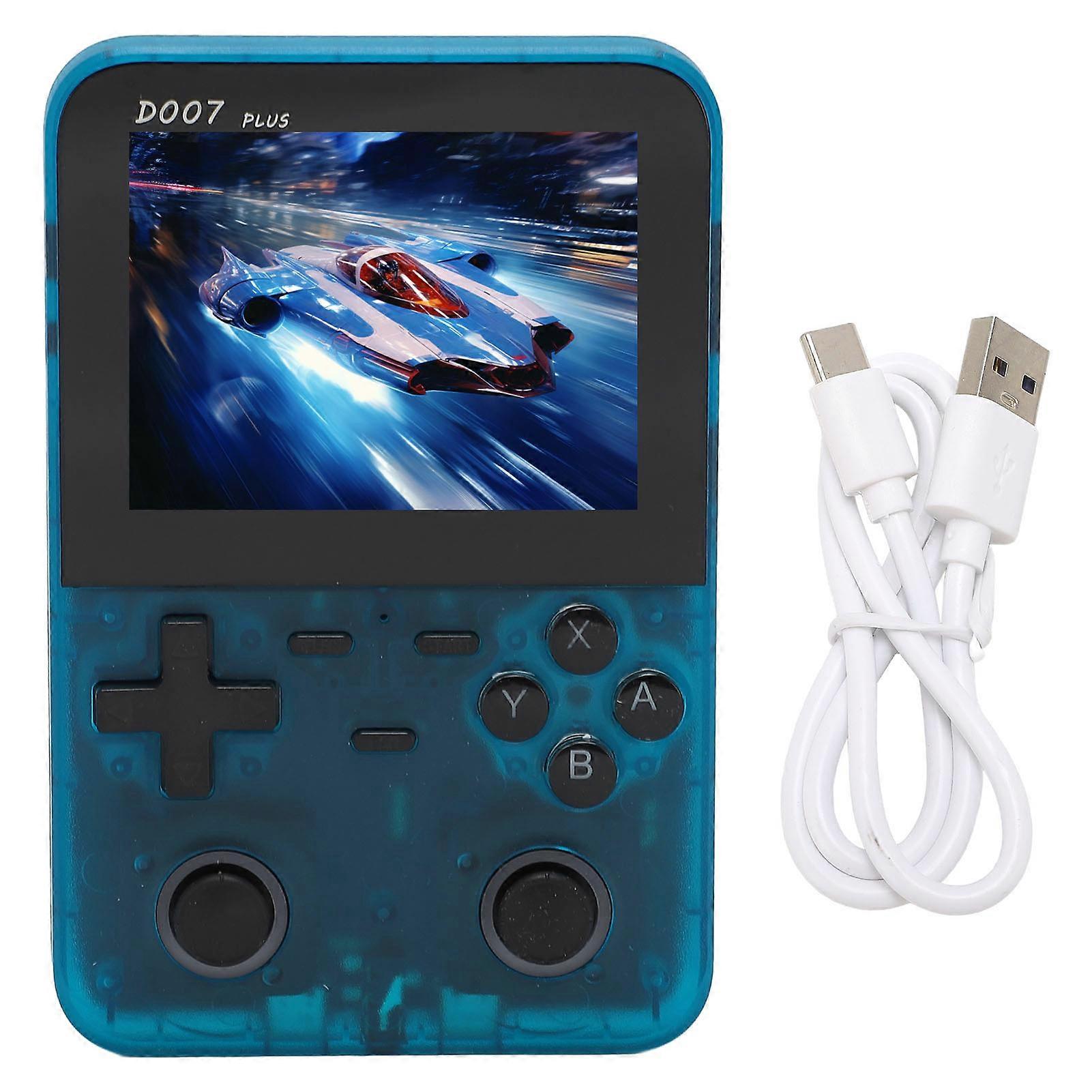 D007 Handheld Game Console Open Source Color Screen Retro Gaming Console with Crossed Direction Key
