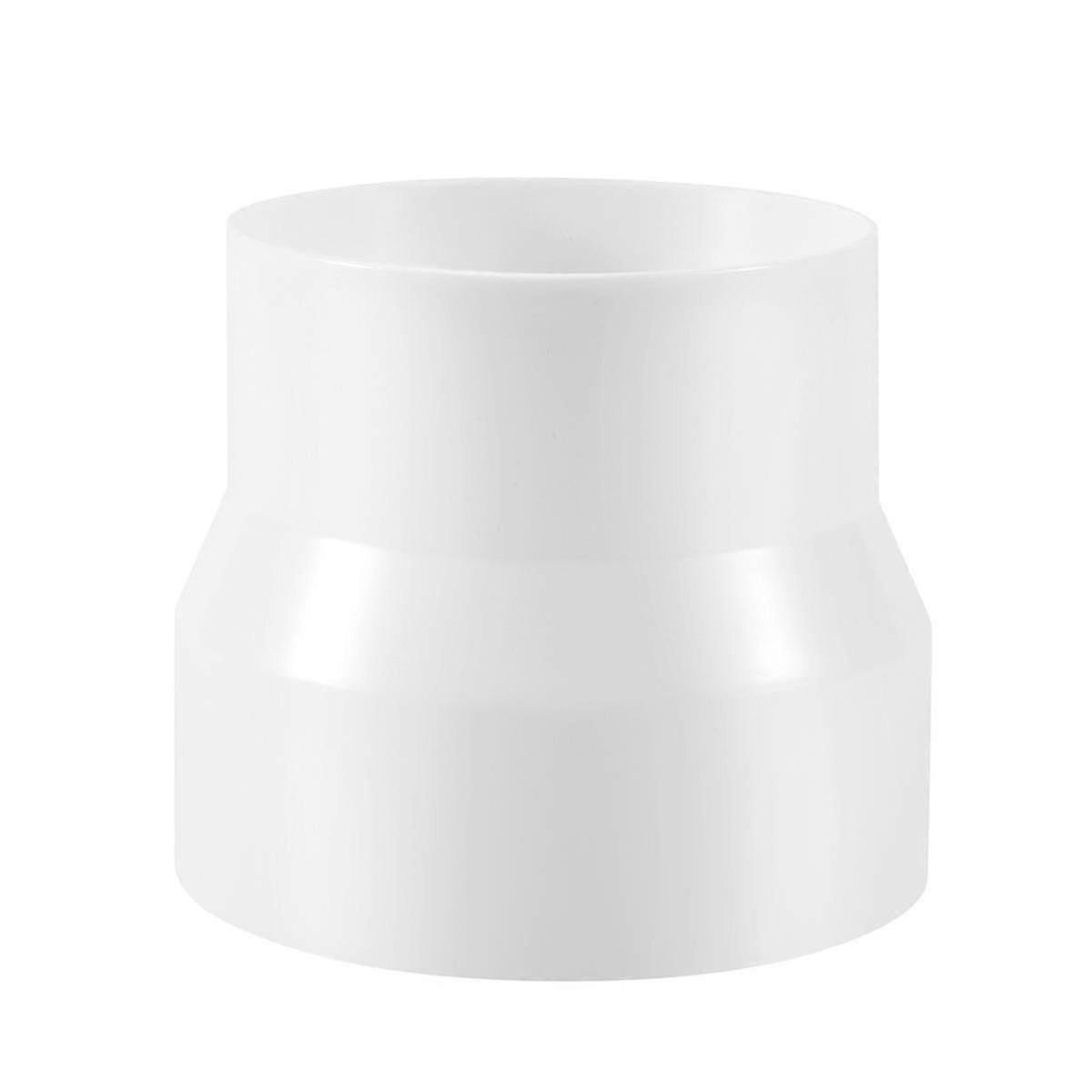 Ventilation Pipe Reducer Adapter Pipe Air Duct Adapter Pipe Connector for Inline Ventilation System(