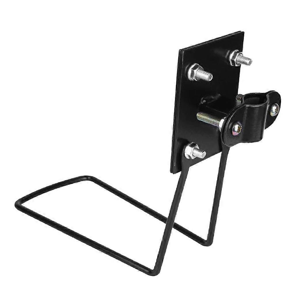 Bike Basket Front Mount with Support Bracket, Durable Mounting Bracket Holder for Folding and Standard Bicycles
