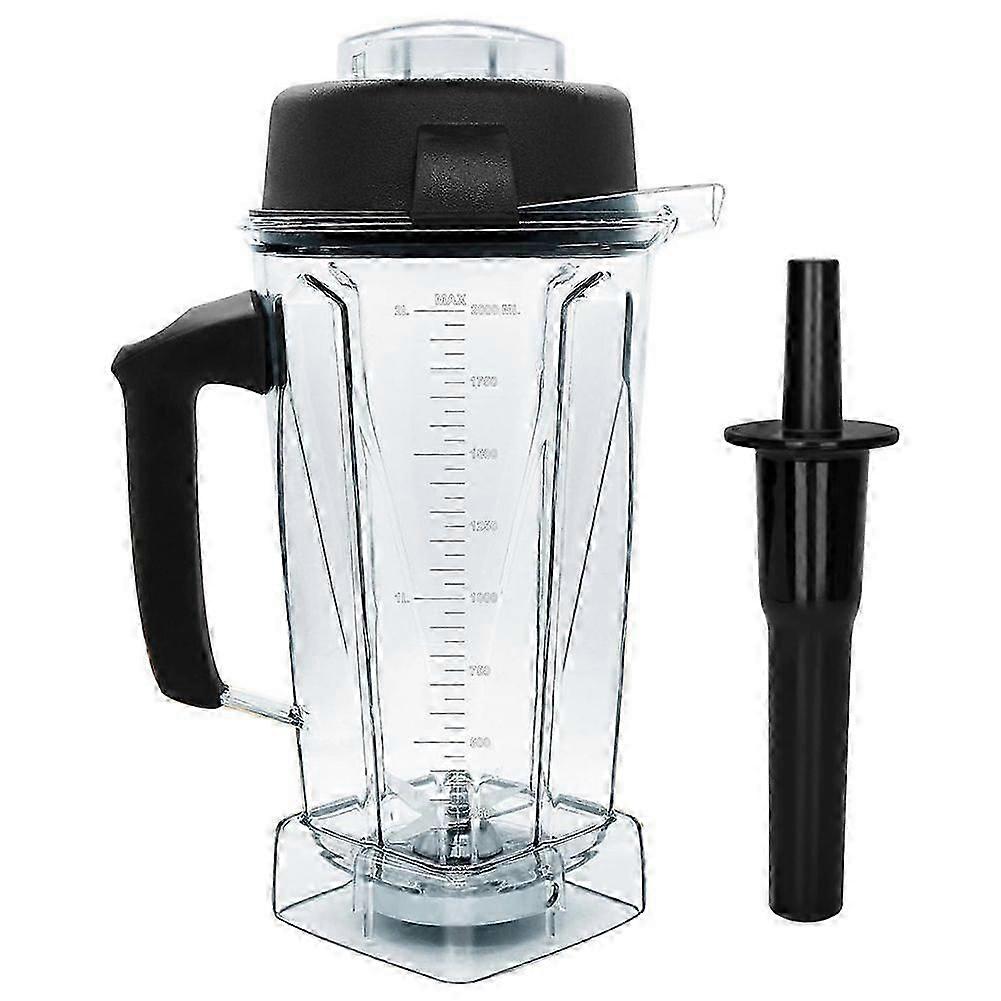 For 64OZ Blender Pitcher Replace 5200 5000 6500 7500 Pro500 750 Blender Container with Tamper Tool