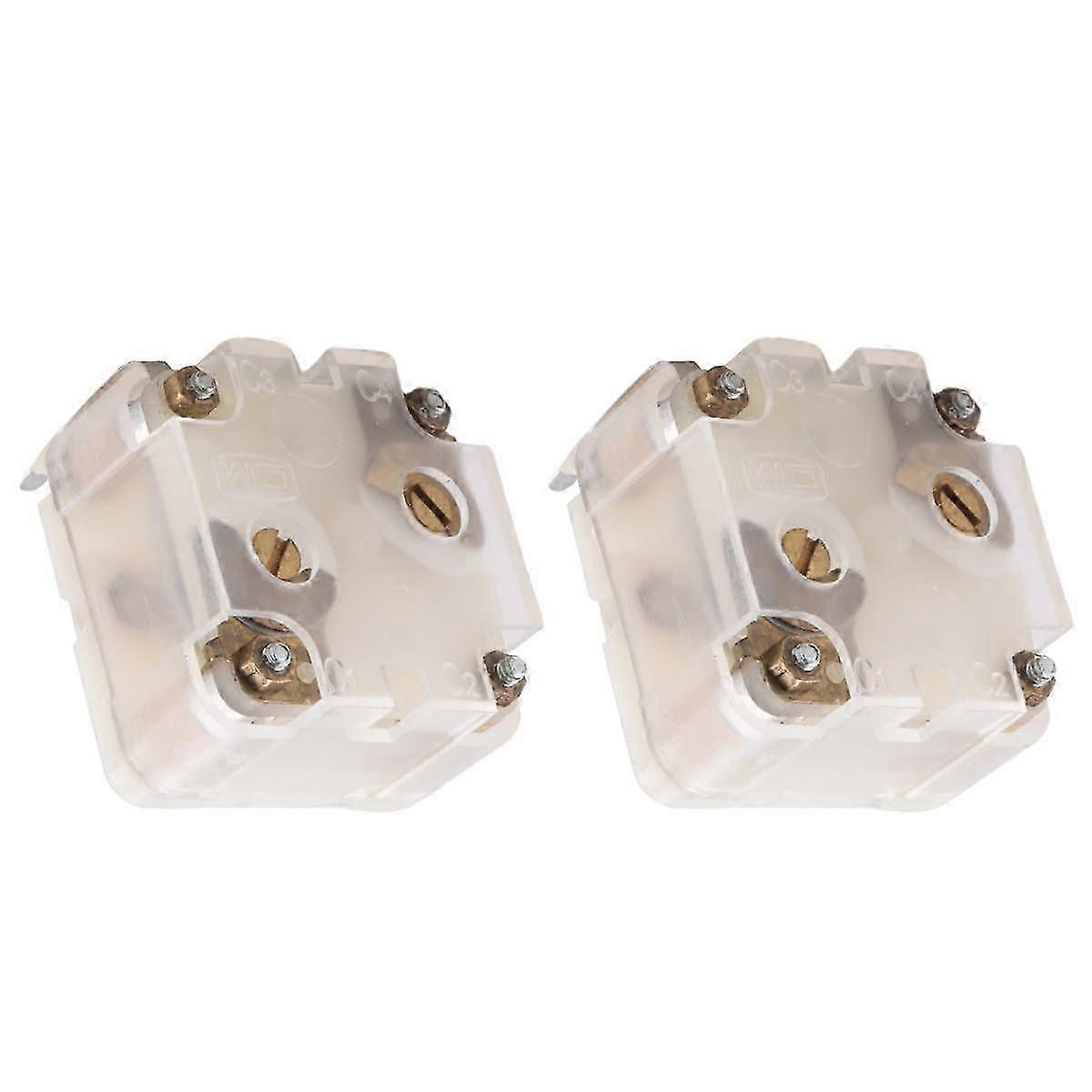 2 Pcs 223F Style Dual 20pF Variable Capacitor for FM Radio