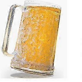 Refrigeration cup plastic double layer gel cup--Transparent