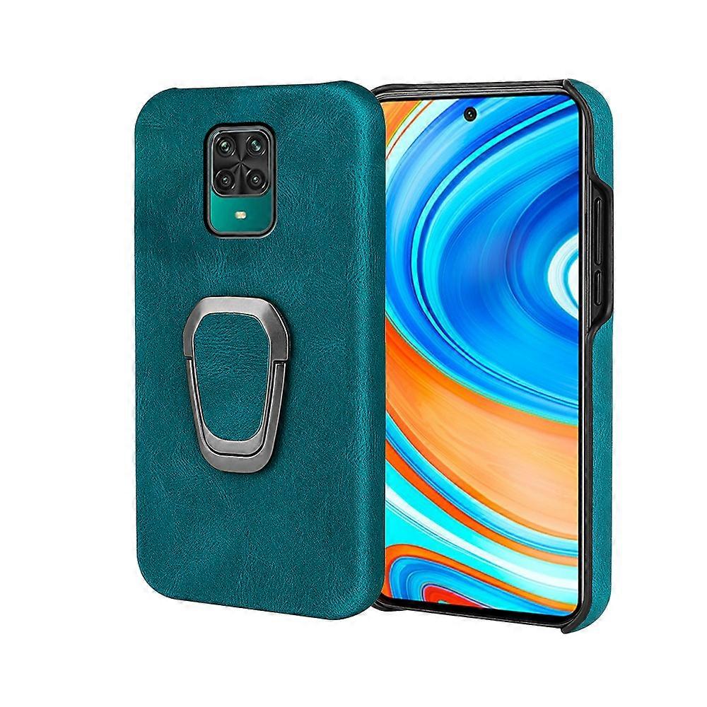 Ring Holder PU Phone Case For Xiaomi Redmi Note 9 Pro / Note 9S / Note 9 Pro Max / Poco M2 Pro