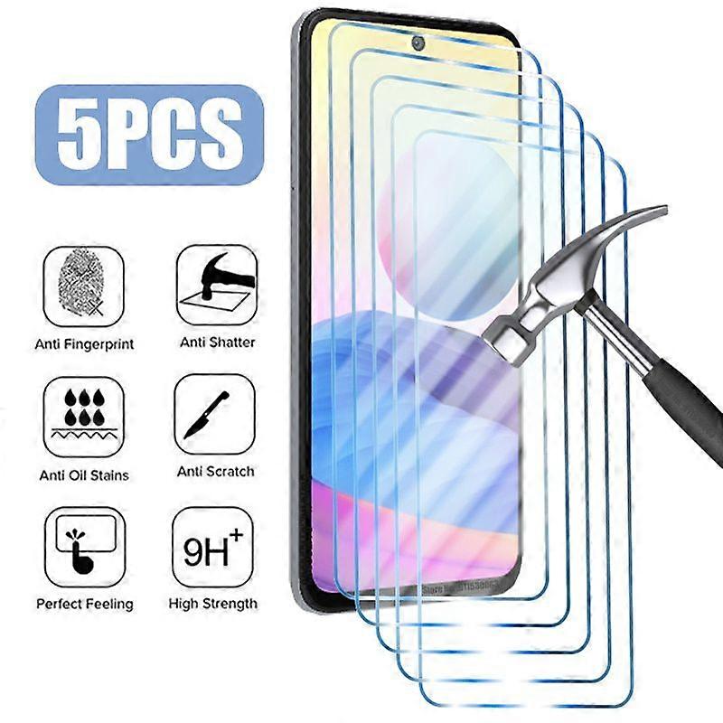 5PCS Tempered Glass For Redmi Note 12ProPlus Screen Protector