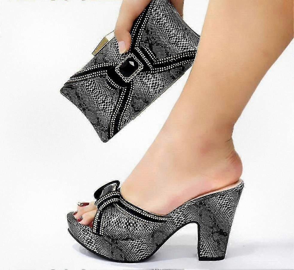 Chic Footwear and Handbag Ensemble for Stylish Occasions and Parties