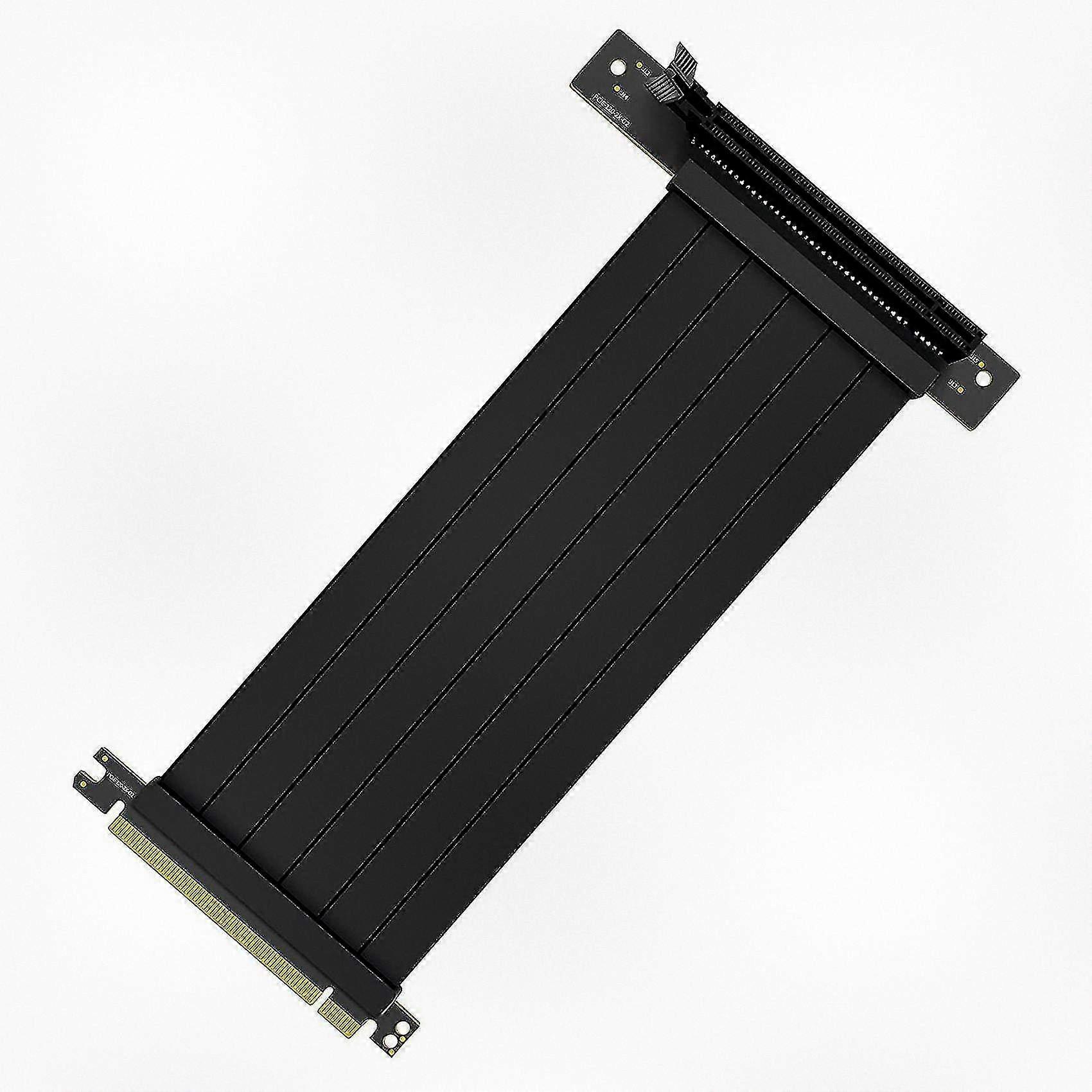 45cm PCIe 3.0 GPU Extension Cable with 90 Degree Angle for Enhanced Stability