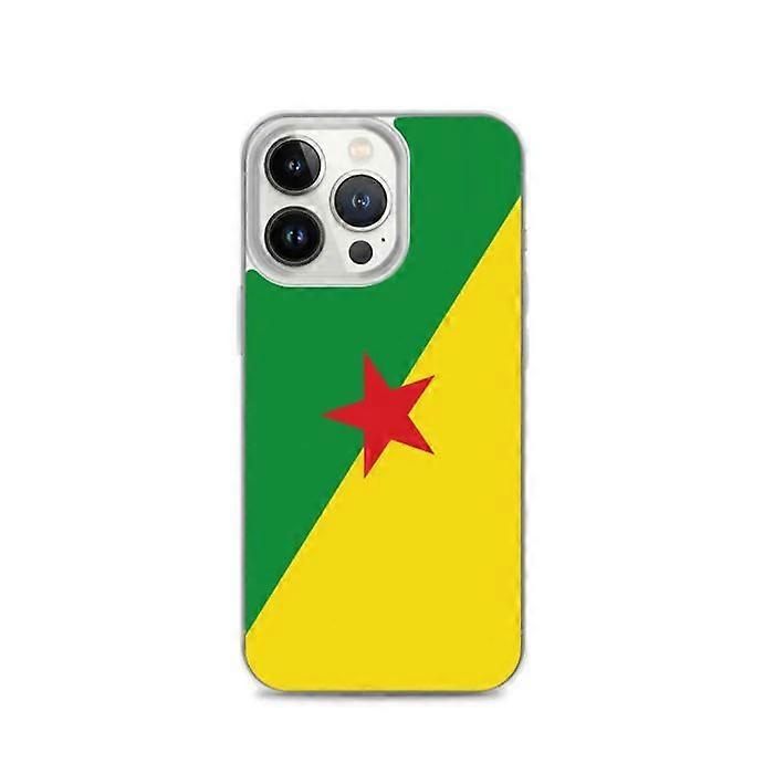 iPhone Case - Guyana - Flag - Soft - Multicolor - Compatible with iPhone 13 Pro