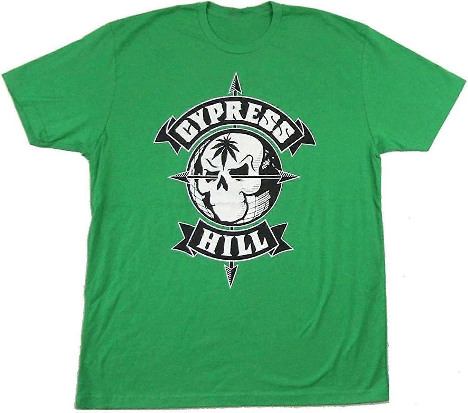 Skull Logo Zelené tričko Merch