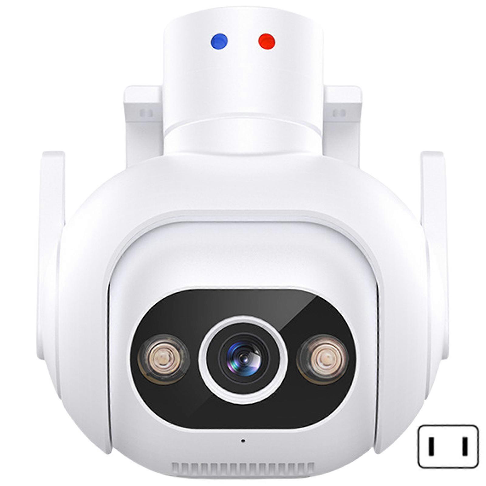 Intelligent Indoor Security Camera Support Motion Sound Detection with Power Adapter for Home Surveillances