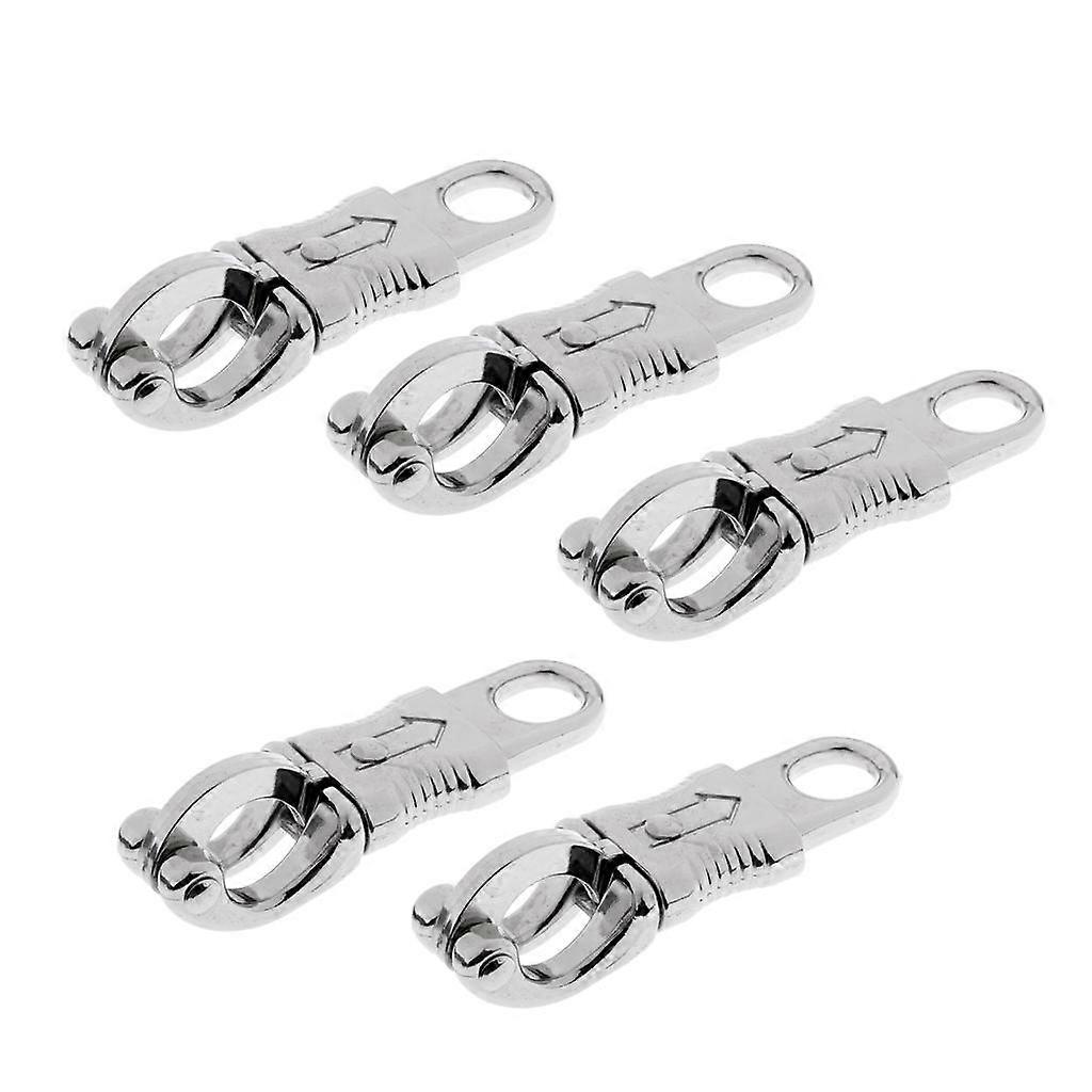 5pcs 100mm頑丈な合金乗馬用パニックフッククイックリリースバックルクリップ