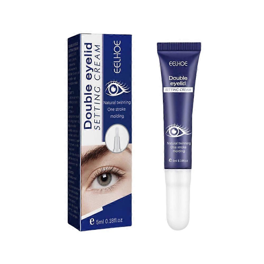 Double Eye Lid Lifting Shaping Cream, lang wirkender unsichtbarer spurloser Kleber