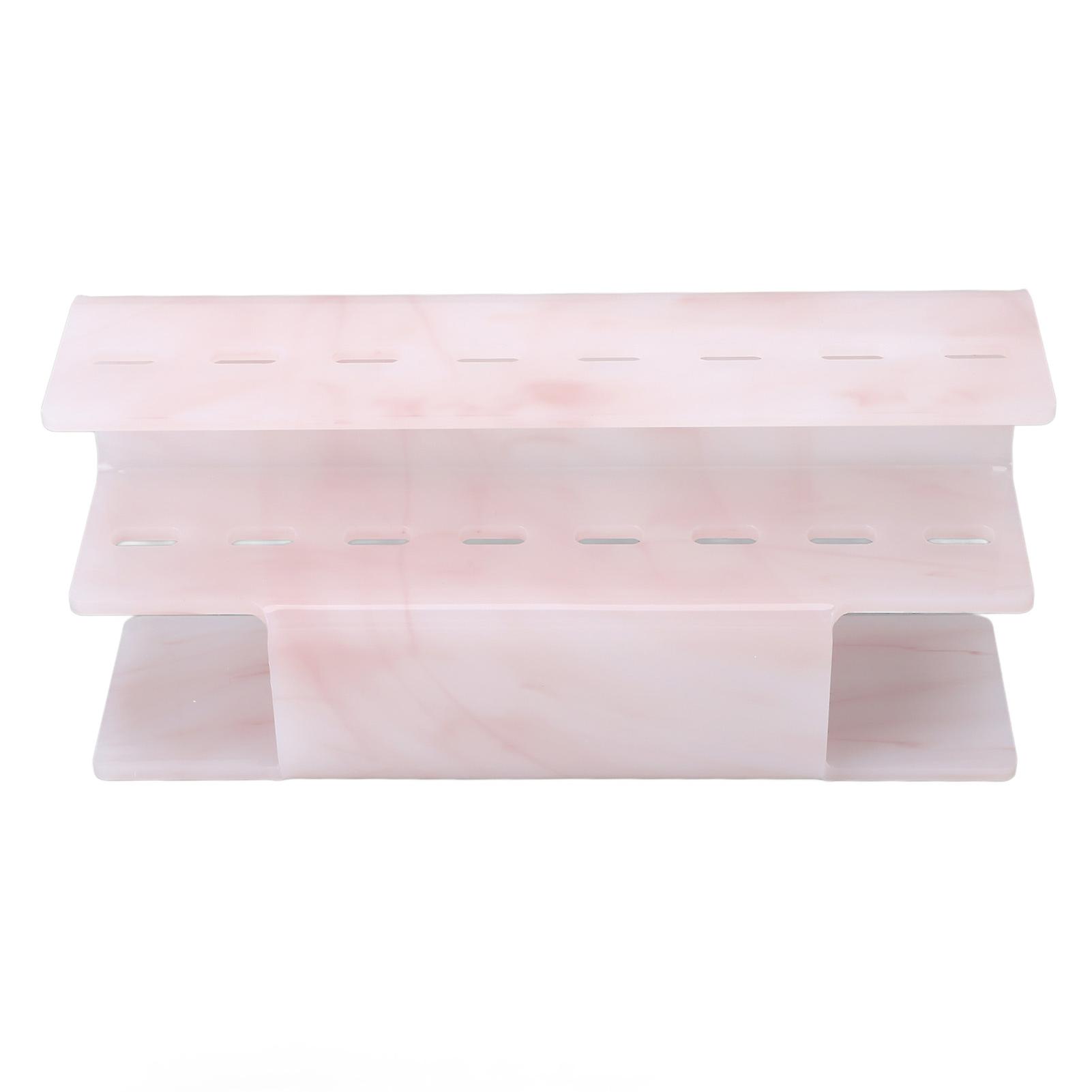 Eyelash Tweezers Holder 8 Holes Plastic Lash Extension Tweezer Stand Display Organizer