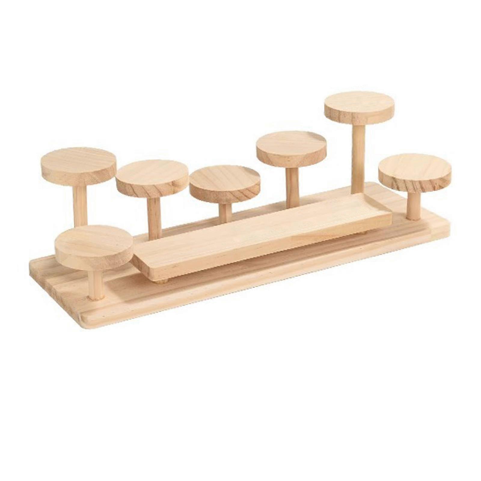 عرض خشبي الناهض رف عرض مكتب حديث لمستحضرات التجميل والعطور والمجوهرات