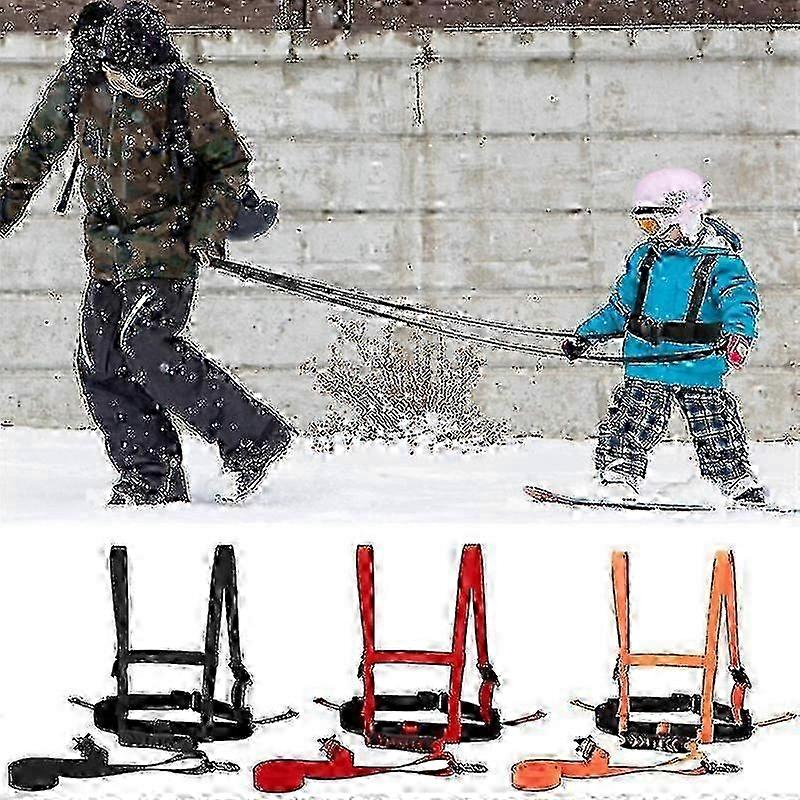 Kids Ski And Snowboard Harness Trainer - Training Leash To Teach Basic Skiing And Snowboarding Skills