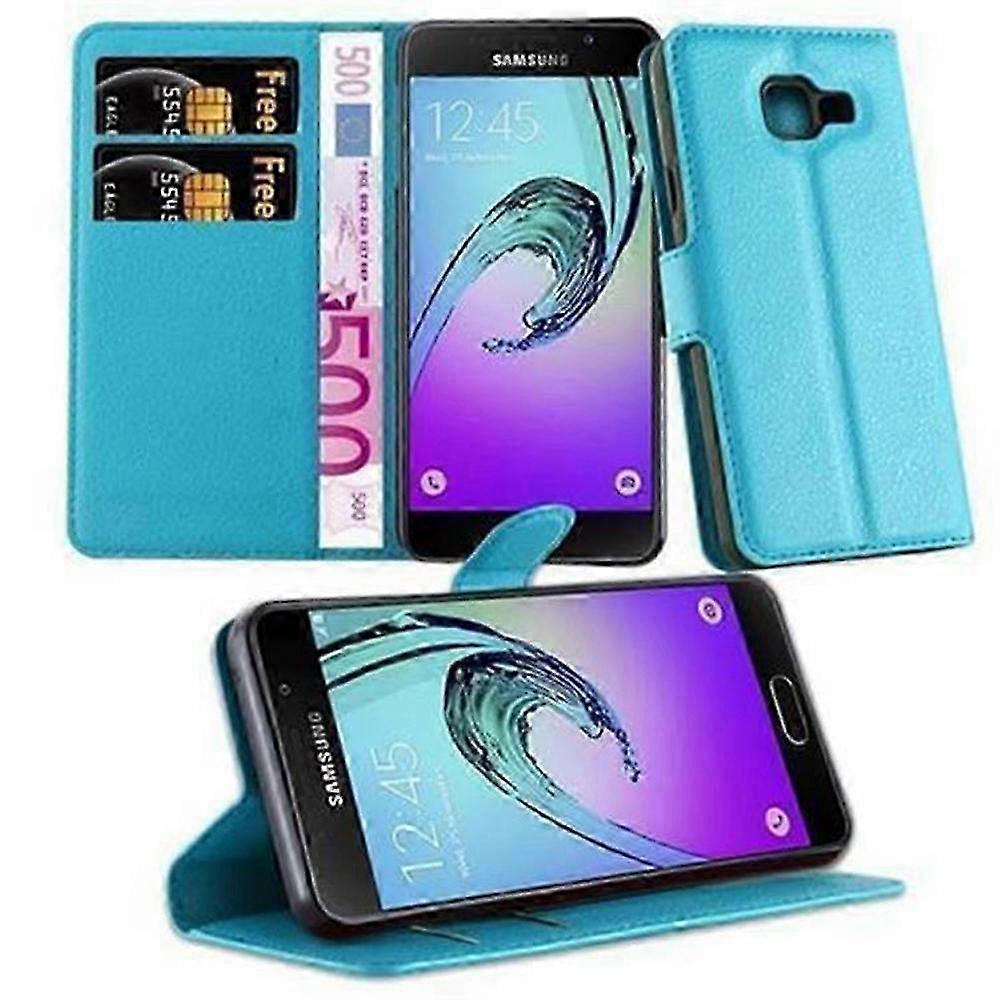 Protective Case for a Certain Brand Galaxy A3 2016 - Features Card Slots and Stand Function