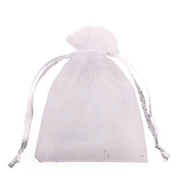 100pcs 20x30cmフルーツ保護バッグ-庭の昆虫スクリーン、クリーミーホワイト