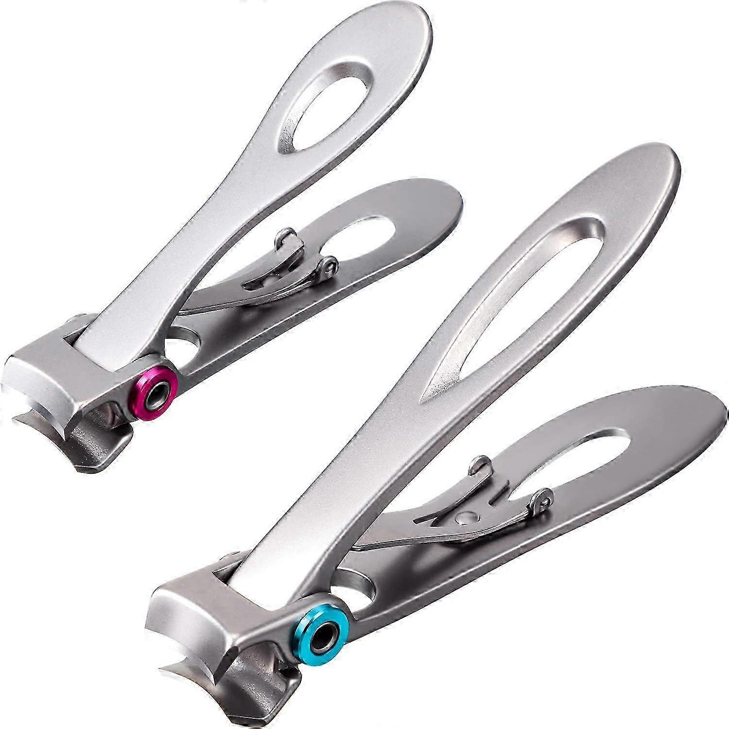 2 Pieces Oversized Thick Nail Clippers