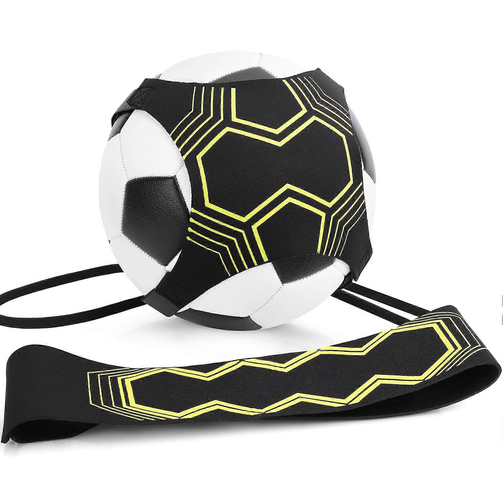 Football Kick Trainer Soccer Training Belt Training AIDS for Kids Youth Hands Free Soccer Belt Fits Ball Size 3 4 5