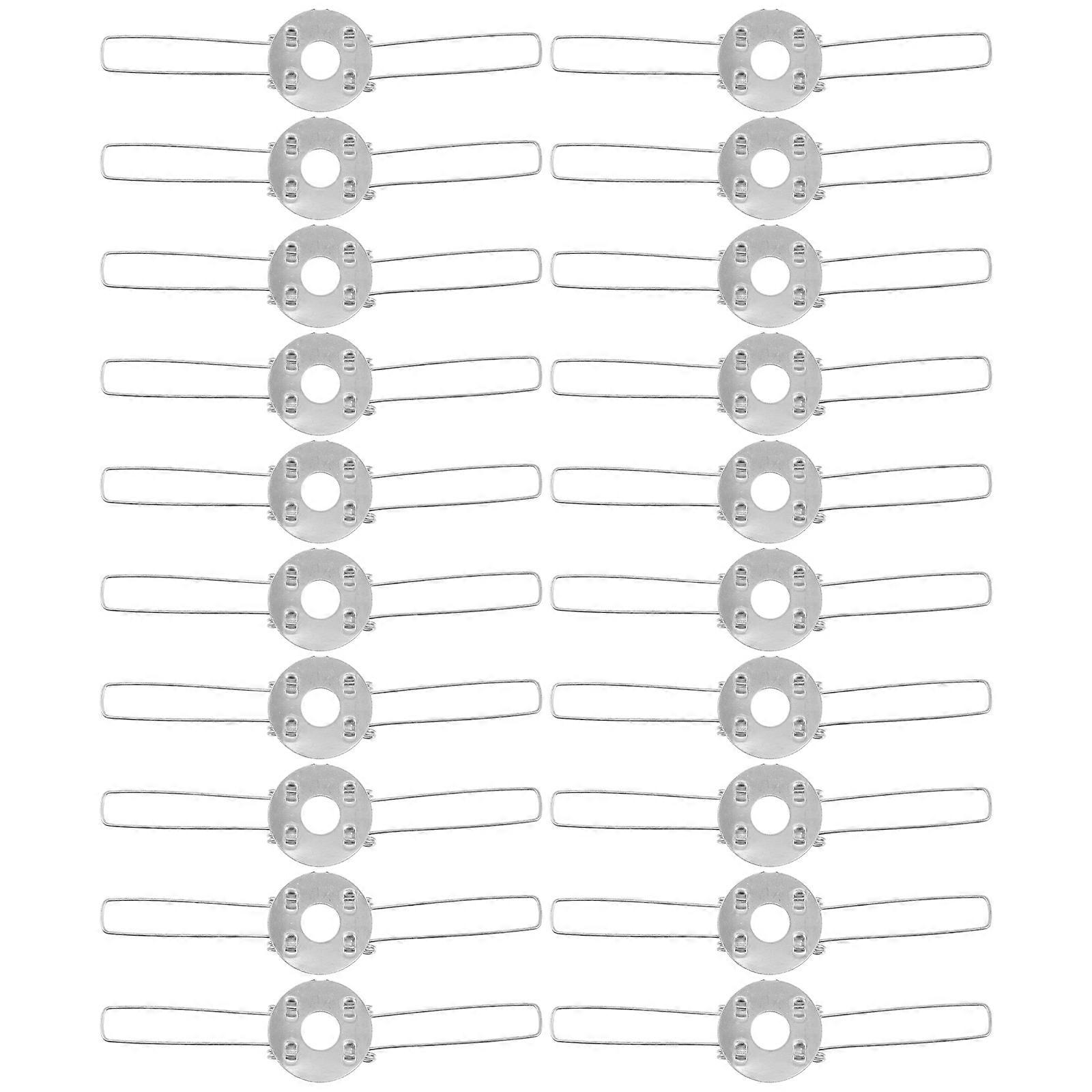 20PCS DIY Lampshade Spring Clips with Fork Design for Stable Chandelier, Wall & Desk Lamp Installation – Easy to Install Lighting Accessories