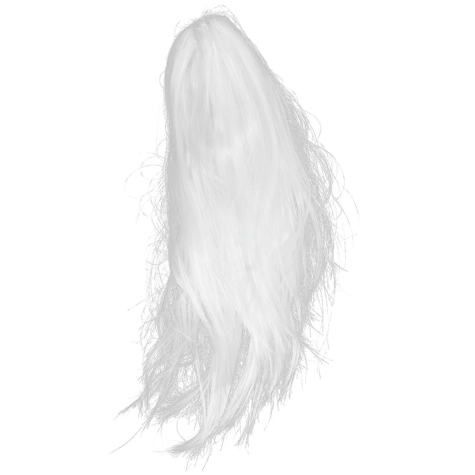 Festive Ghost Wig for Carnivals, Made from Safe and Sturdy Materials