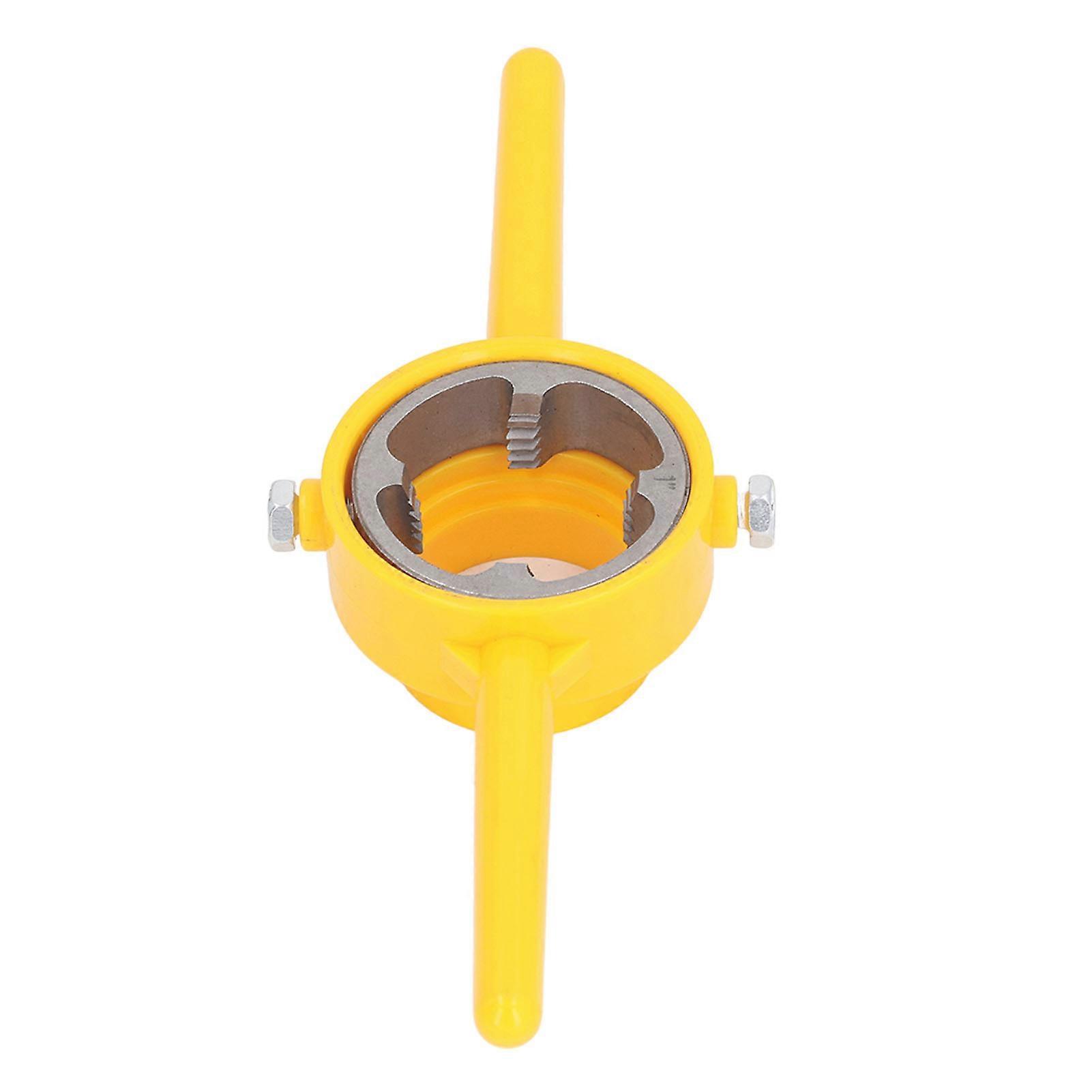 6st PVC-rörgängare set 1/2 3/4 1in NPT Tap Die VVS Verktygssats för hem PPR-rör 