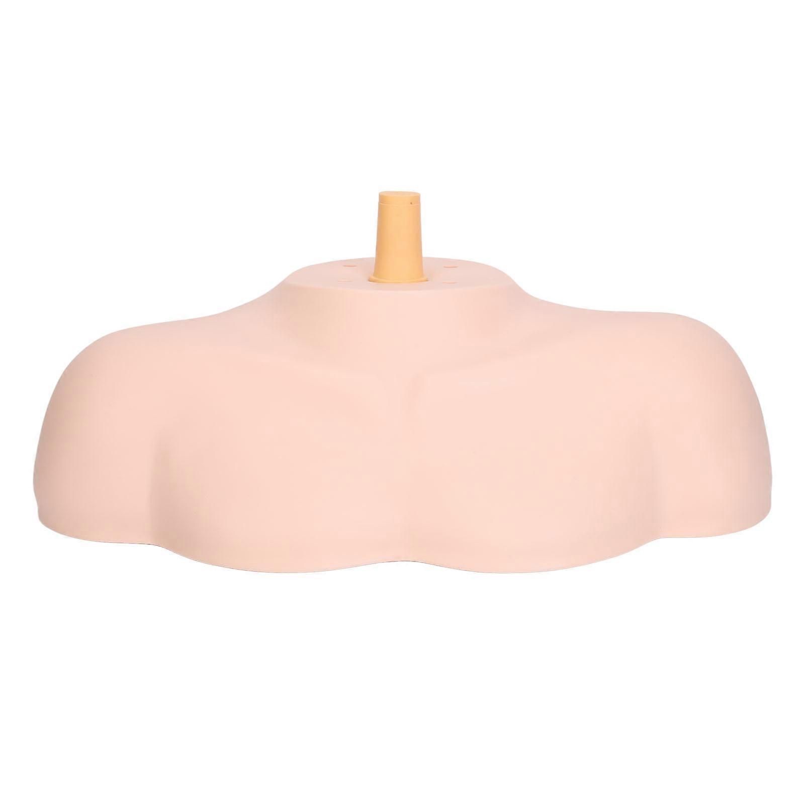 Mannequin d'épaule réaliste en PVC, lavable et réutilisable, support de tête, buste, plateforme d'épaule