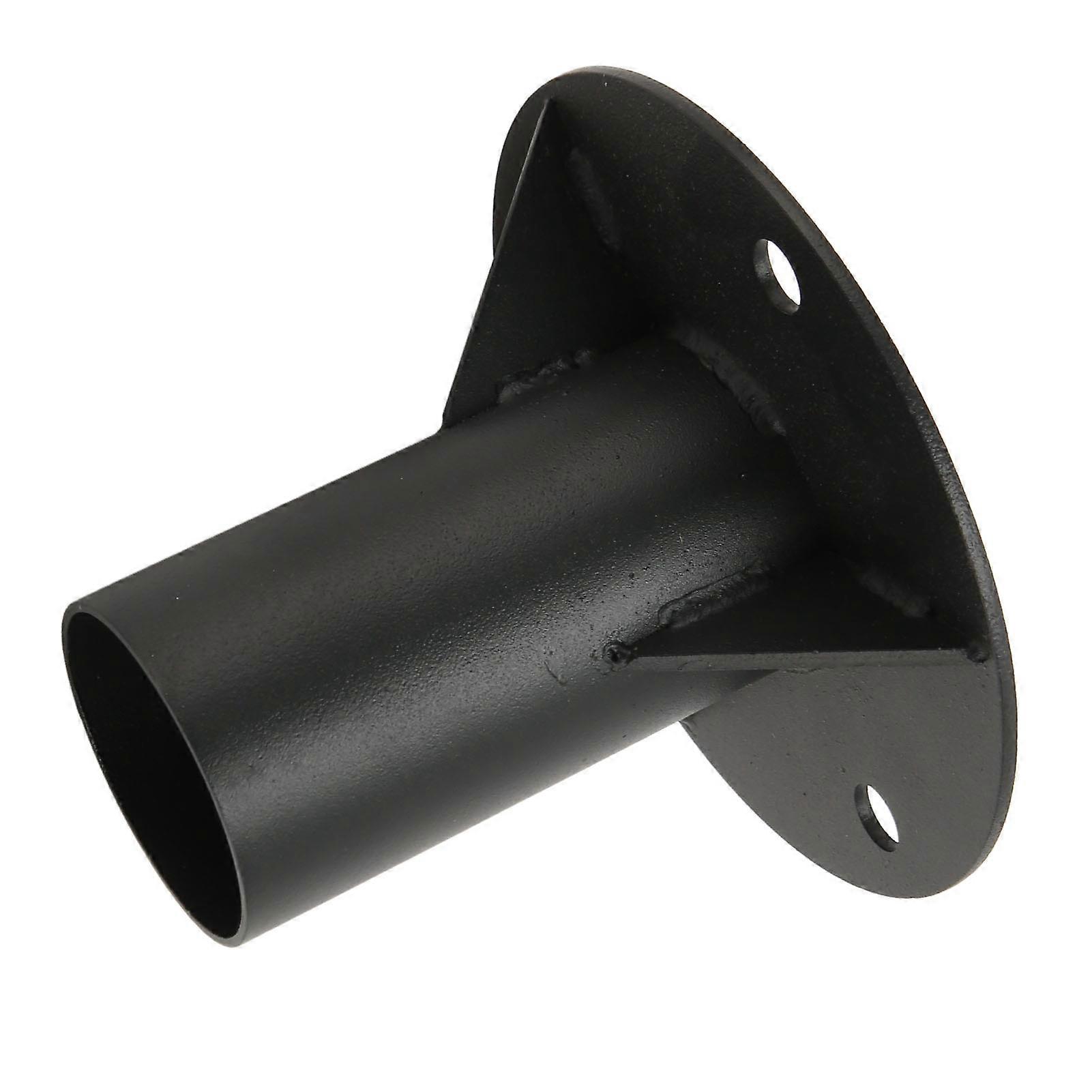 Chain Link Fence Pole Floor Flange Base Flange Heavy Solid Fence Post Concrete Mount for Holding Fence Mailbox Flag Round Posts 65mm / 2.6in 