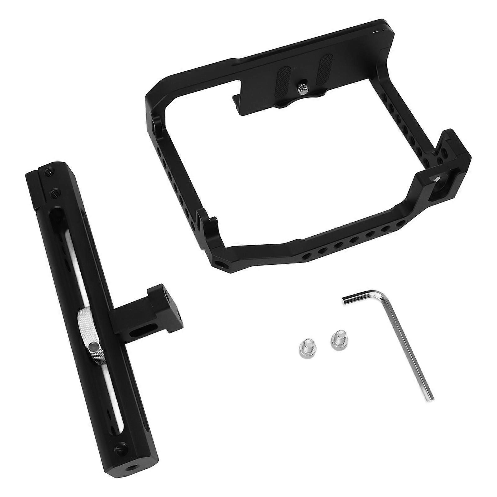 Camera Cage with Handle - Non-Slip, DIY Install, Accurate Fit for R5 R6 Video Rig