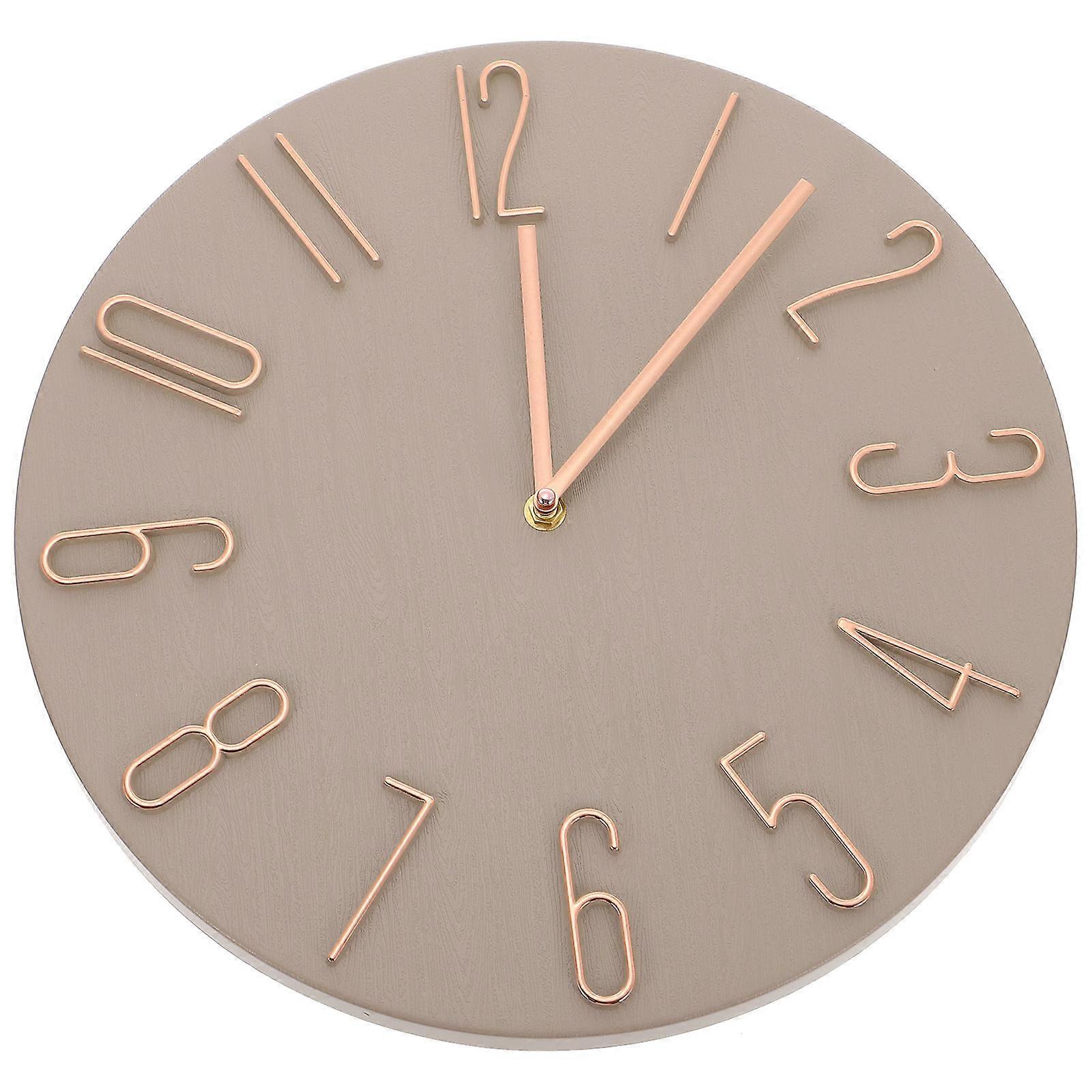 Wall Clocks Modern Style Home Decor Round Shape Multi Color 35x2Cm 1Pcs