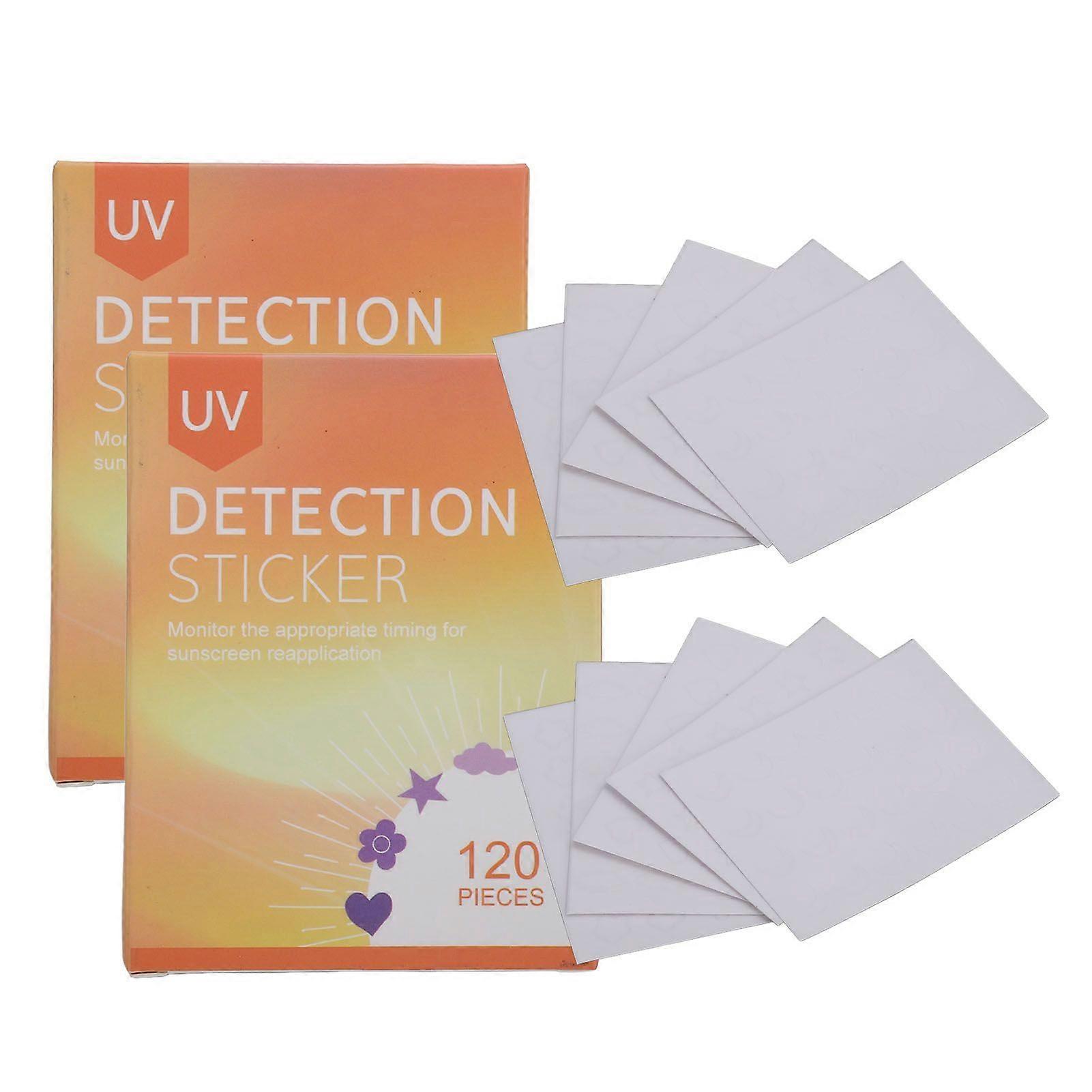 2025 Latest Model Sunscreen Detection Stickers Prevent Sunburn Maintain Skin H...