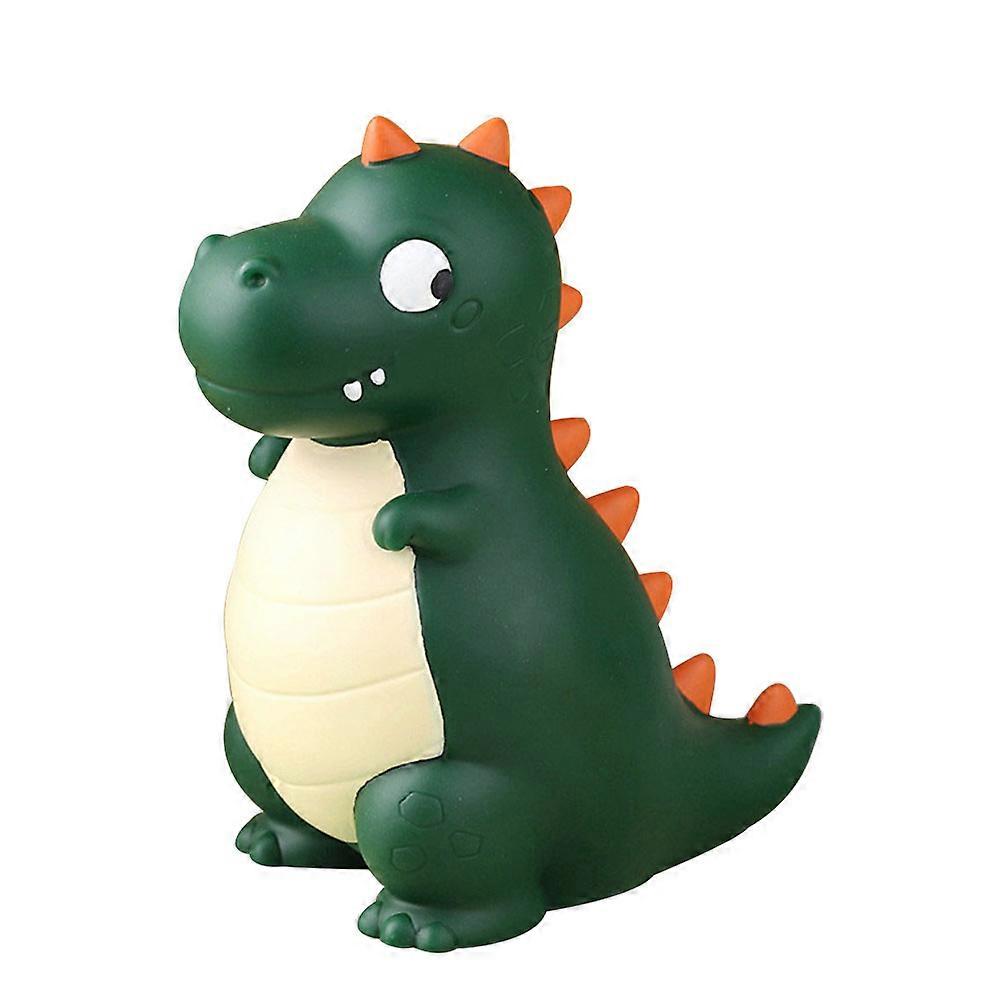 Cute Dinosaur Piggy Bank Cartoon Coin Container for Home Decor Desktop Saving Habit Development