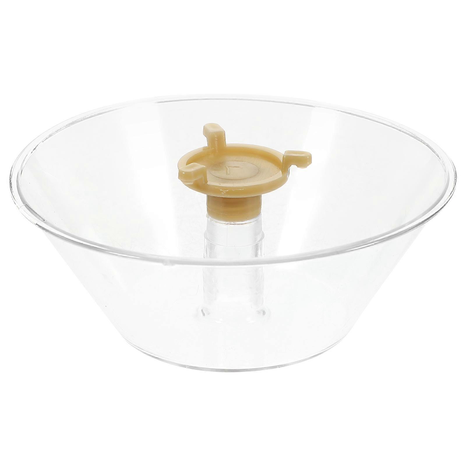 Range Hood Oil Collecting Cup For Transparent 4.50X4.50X1.77in Oil Catching 1Set