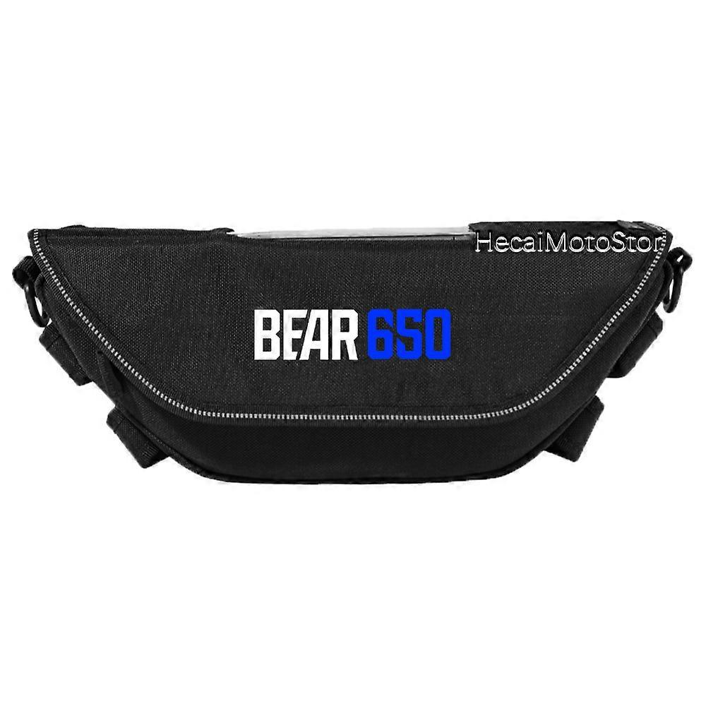 For Royal Enfield Bear 650 Motorcycle accessory Waterproof And Dustproof Handlebar Storage Bag navigation bag -C