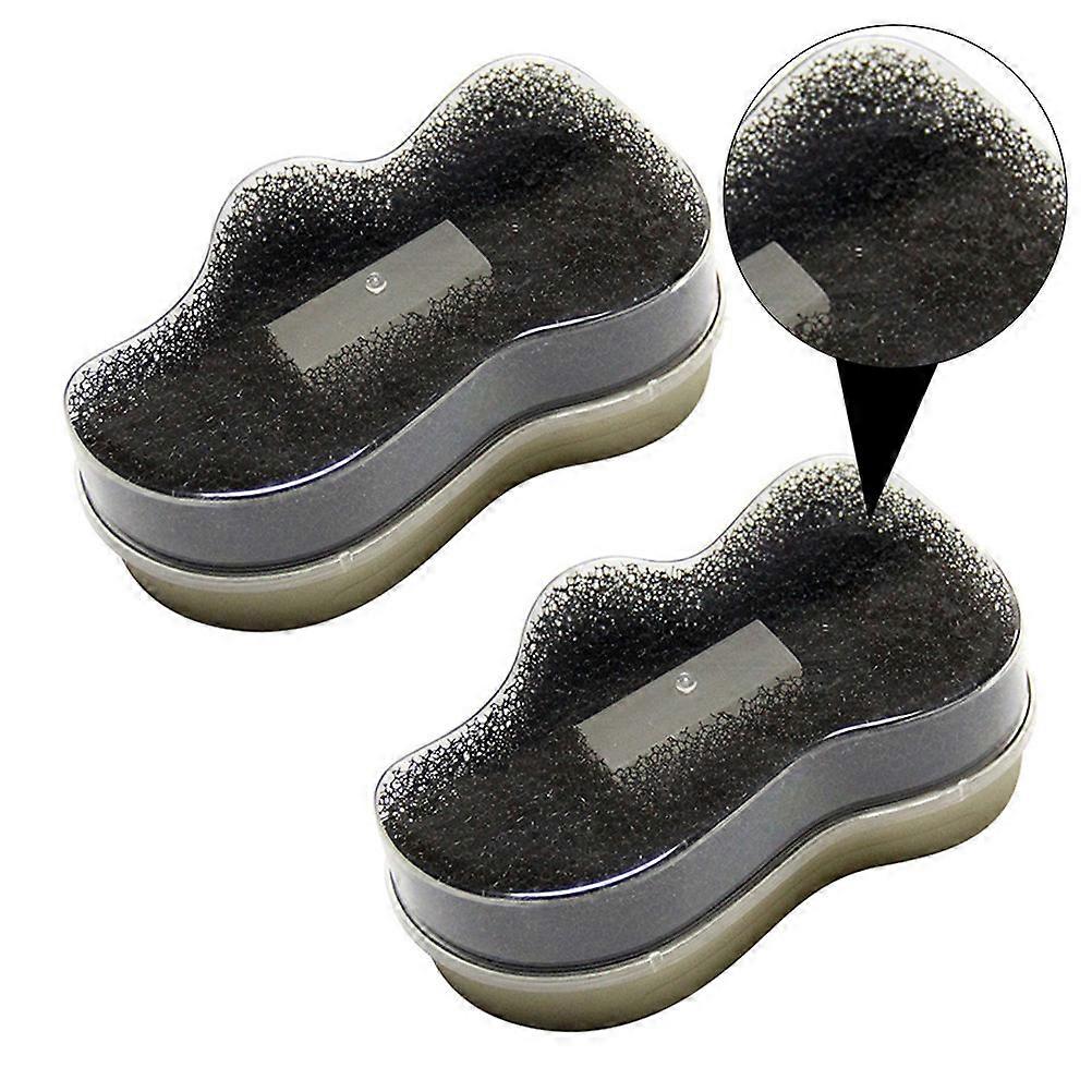 Brosse à cirer pour chaussures et bottes Époussetage Brosse de nettoyage douce assortie .8X2.8X1.8in 1Set