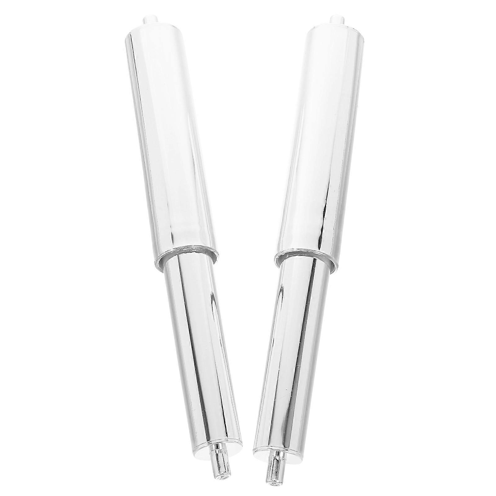 Toilet Paper Holder Replacement Spindle Rod Compact Tissue Box Accessory Spring Loaded Lightweight Easy to Clean Bathroom Storage