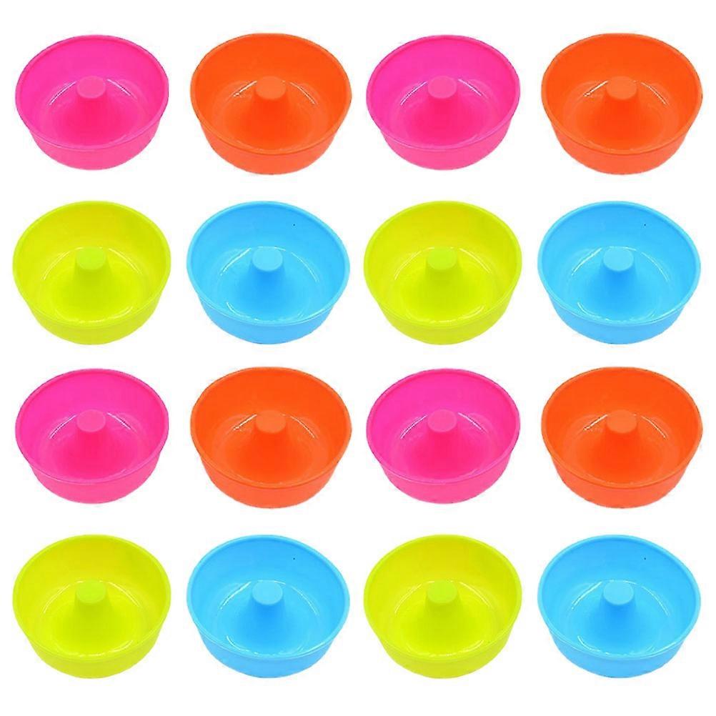 16pcs Silicone Donut Baking Mold Food Grade, Non Stick, Easy Demoulding & Cleaning for Home Use