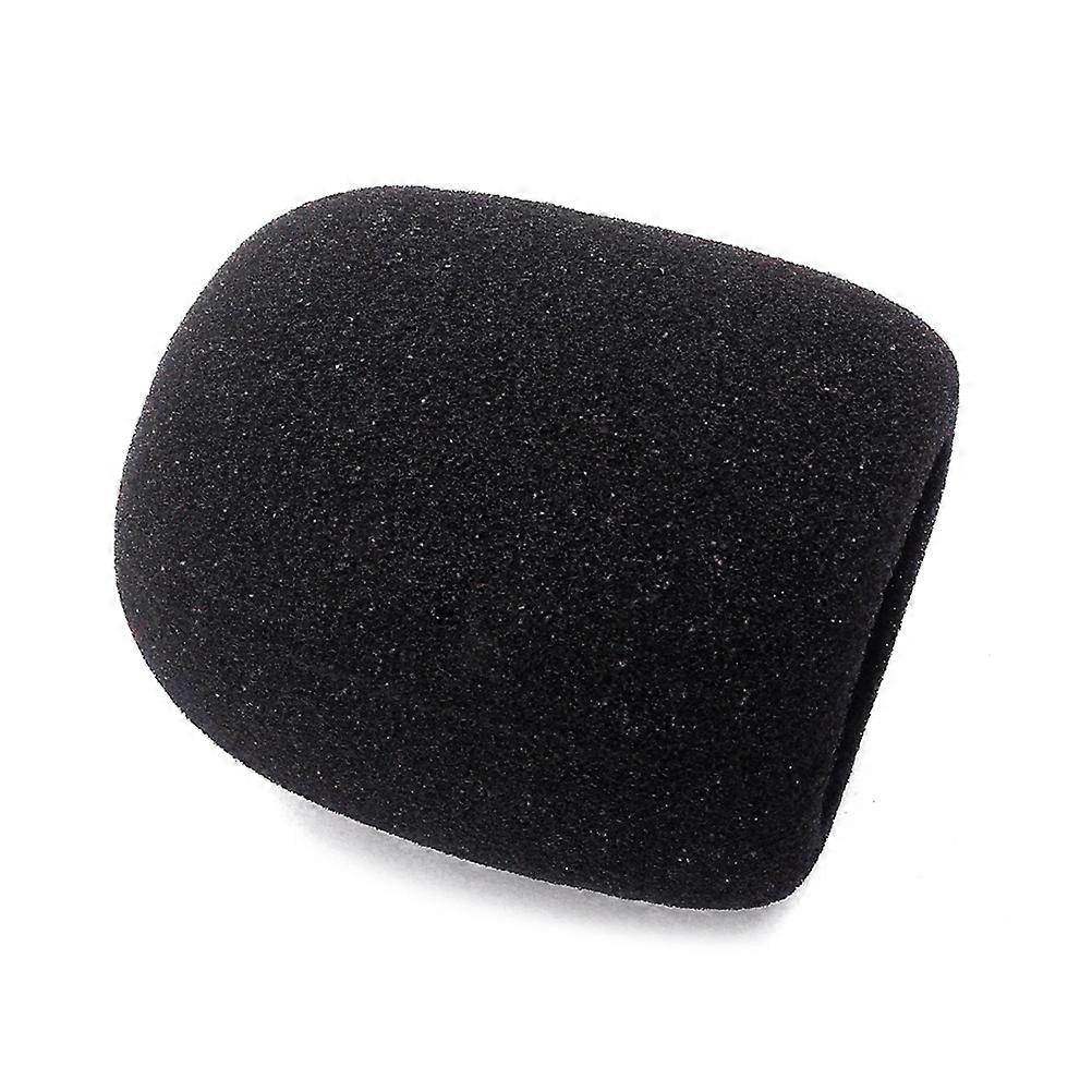 Thickened Black Windscreen Shield for Handheld Microphones – Microphone Filter Protector for Recording Studios – Dust and Saliva Protection