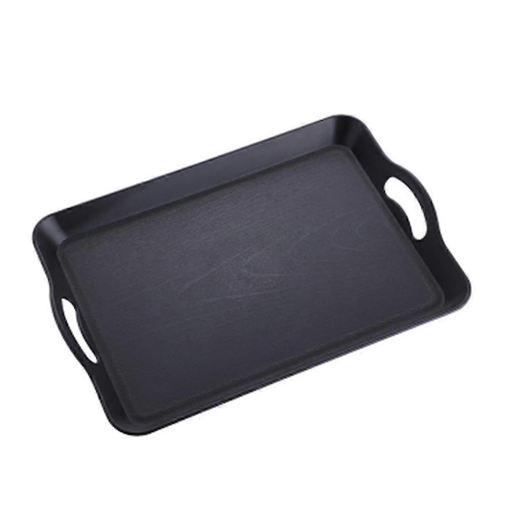 Serving Tray Rectangular Plastic Tray Food Serving Trays Anti-slip Scratch-resistant