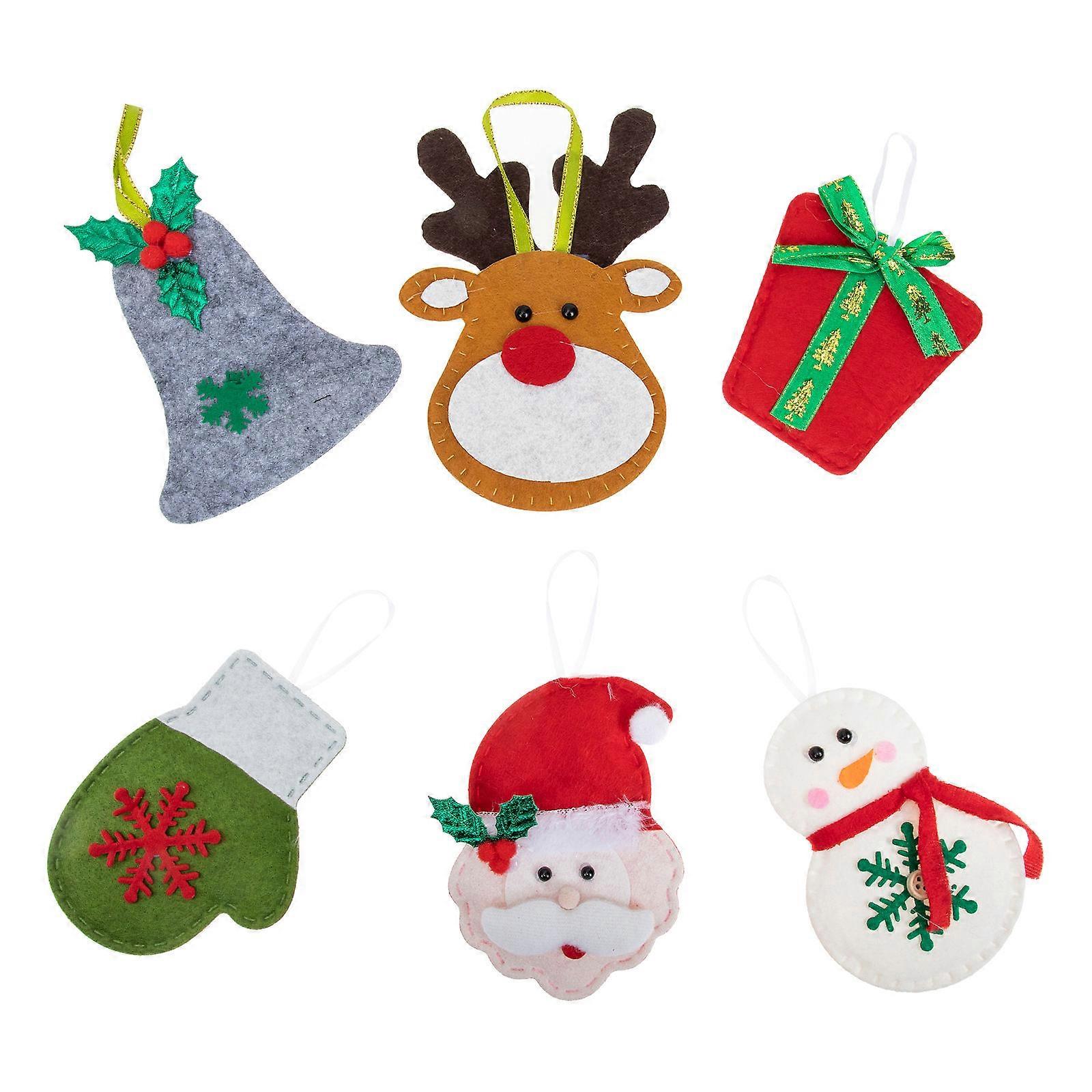 Holiday Party Decorations Xmas Style 18.5x11.5cm Reindeer Shape 6Pcs