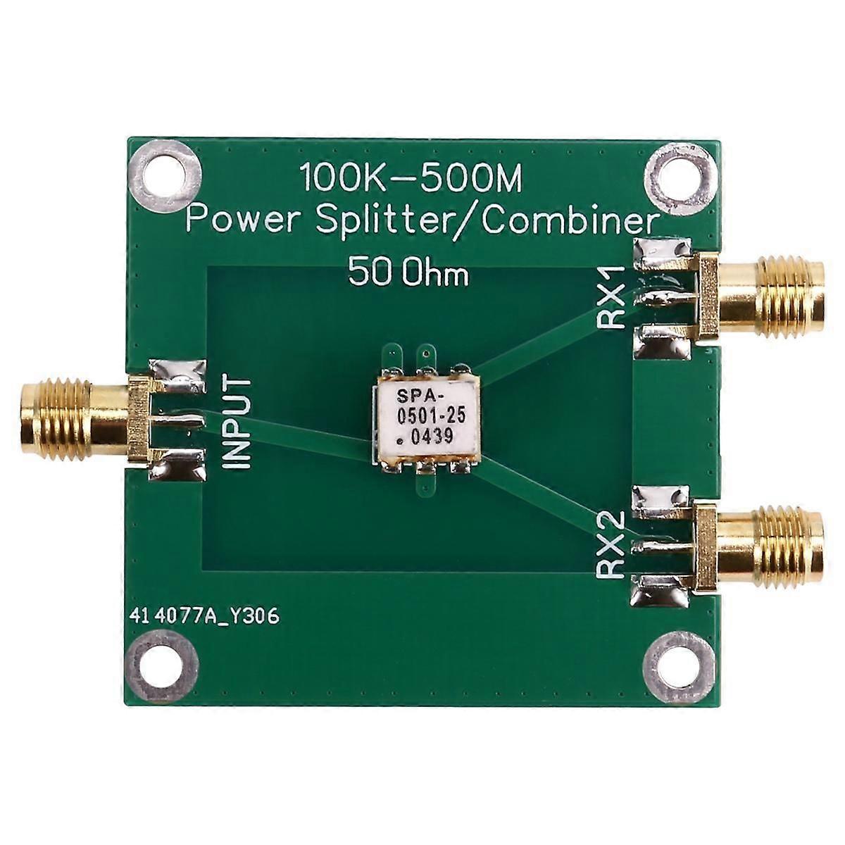50 Ohm 100K-500MHz Power Divider Combiner/Splitter (Without Shell)